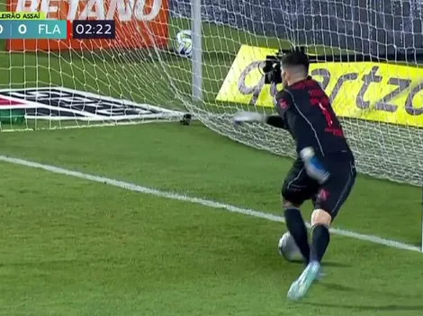 VIDEO | El blooper de Rossi que paralizó a los hinchas de Flamengo