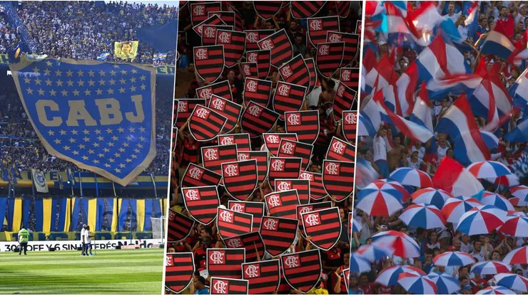 Con Santos descendido, Boca, Flamengo, Sao Paulo, Nacional y Peñarol, son algunos de los equipos grandes de Sudamérica que quedan sin haber descendido nunca. Getty Images.