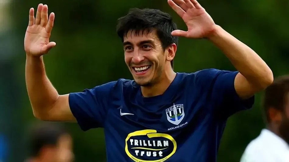 Emiliano Tade en Nueva Zelanda. (Getty)