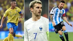 Messi y Cristiano, infaltables: Griezmann construye a su delantero ideal