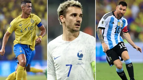 Messi y Cristiano, infaltables: Griezmann construye a su delantero ideal