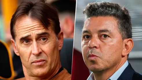 Al Ittihad le ofreció 15,4 millones de euros a Julen Lopetegui y 20,4 a Marcelo Gallardo. Getty Images.