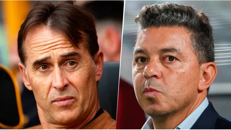 Al Ittihad le ofreció 15,4 millones de euros a Julen Lopetegui y 20,4 a Marcelo Gallardo. Getty Images.