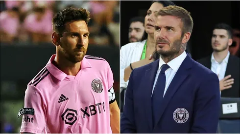Messi y Beckham en Inter Miami.