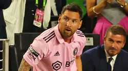 Leo Messi y Beckham.