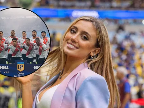 Los hinchas de River vincularon a un jugador del club con Morena Beltrán