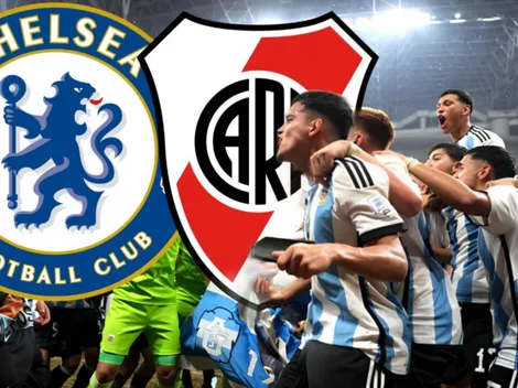 Chelsea tomó nota de tres talentos de River y la Selección Argentina