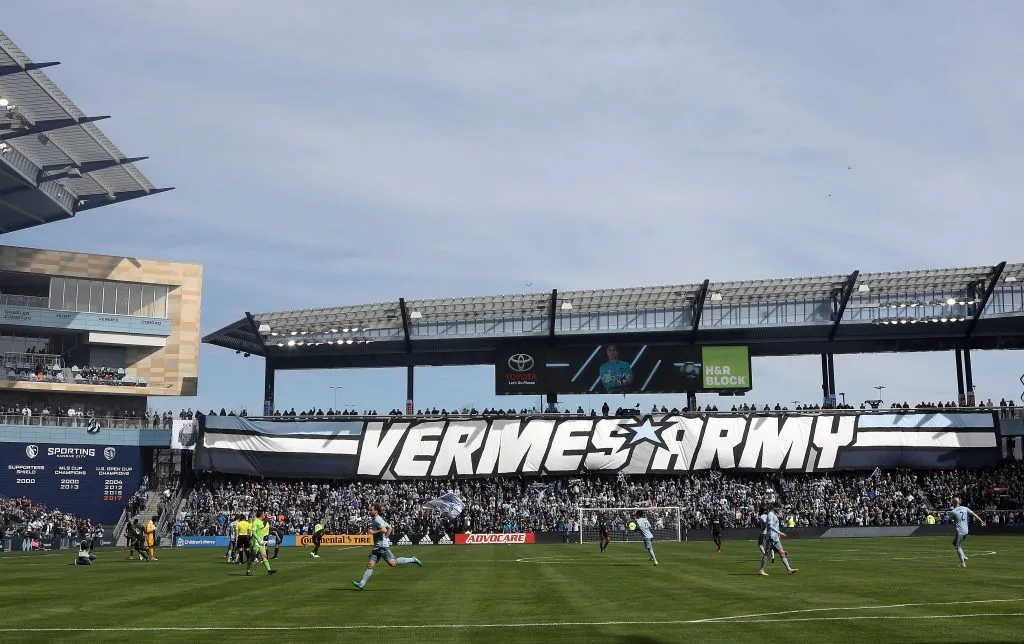 Philadelphia Union y Sporting Kansas City se enfrentaron en el Children’s Mercy Park. (Getty)