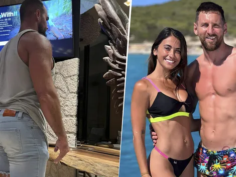Furor por el "Hombre Glúteos", entrenador de Messi y Antonela Roccuzzo