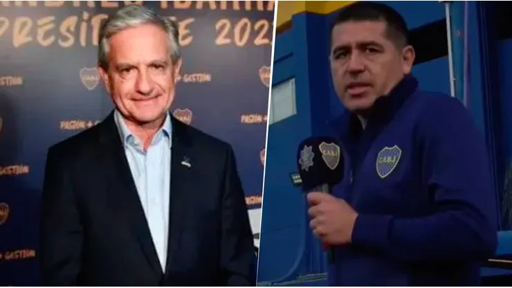 Andrés Ibarra vs. Juan Román Riquelme, por la presidencia de Boca.