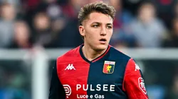 Mateo Retegui, delantero ítalo-argentino de Genoa (Getty Images).