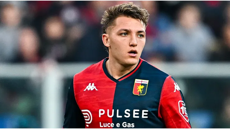 Mateo Retegui, delantero ítalo-argentino de Genoa (Getty Images).