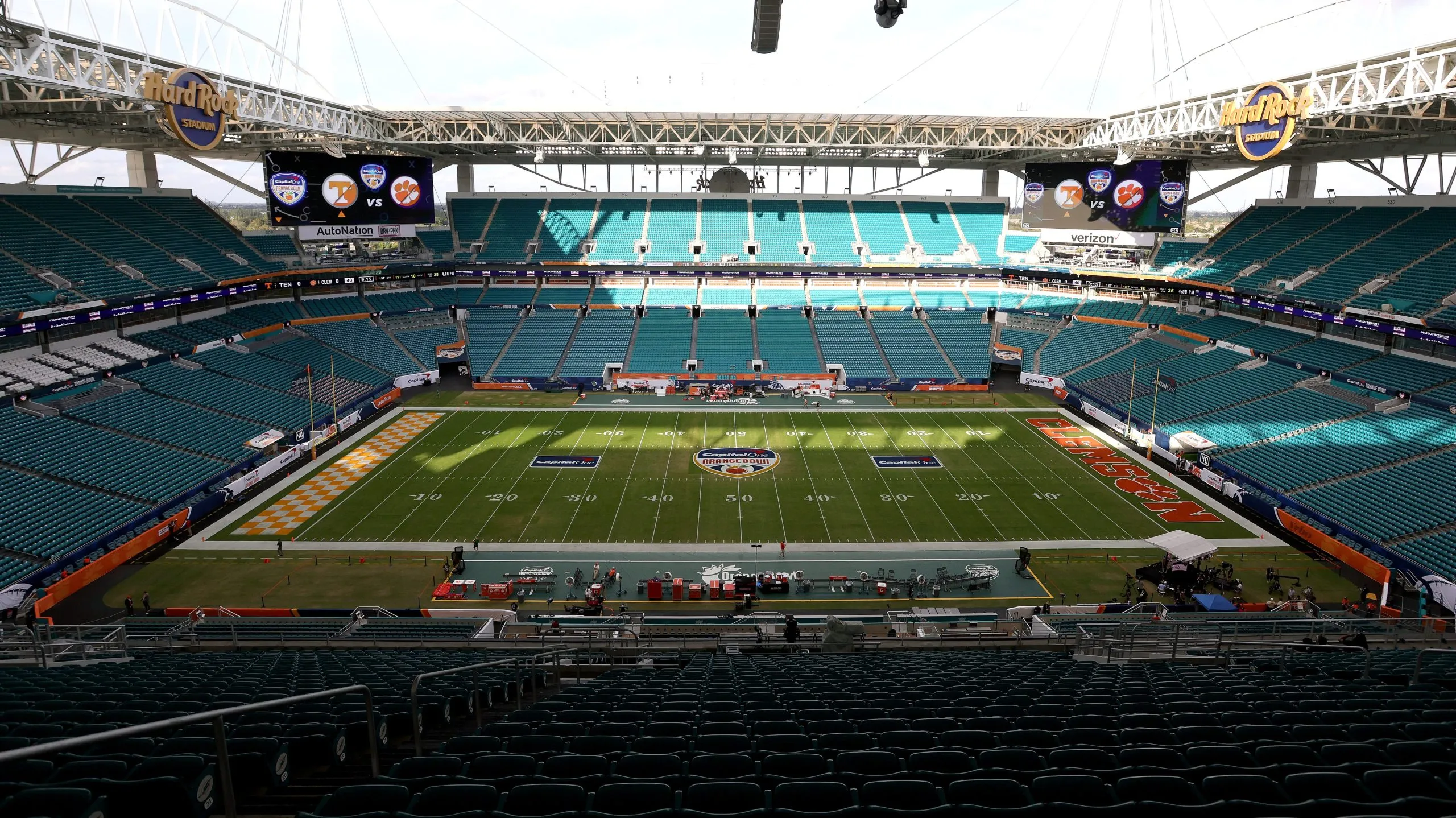 El Hard Rock Stadium está ubicado en Miami, ciudad donde vive Messi desde que se mudó a la MLS. (Getty)