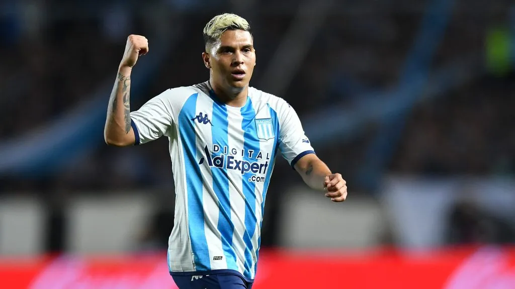 Juan Fernando Quintero, actualmente en Racing Club. (Foto: Getty)