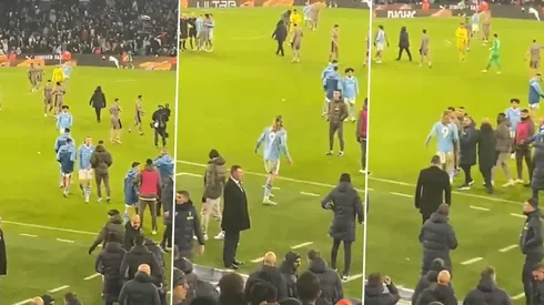 La secuencia de lo acontecido en el verde césped.