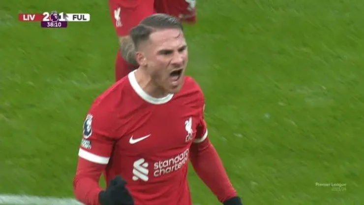 VIDEO | El brutal golazo de Alexis Mac Allister que hizo delirar a todo Liverpool