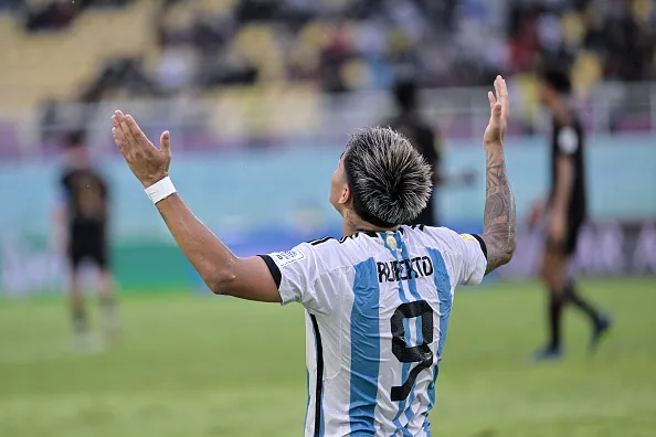 Ruberto marcó 8 goles en los 7 partidos que disputó en la Copa del Mundo.