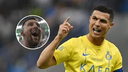 Cristiano Ronaldo volvió a escuchar el nombre de Lionel Messi en Arabia Saudita y tuvo una reacción muy particular.