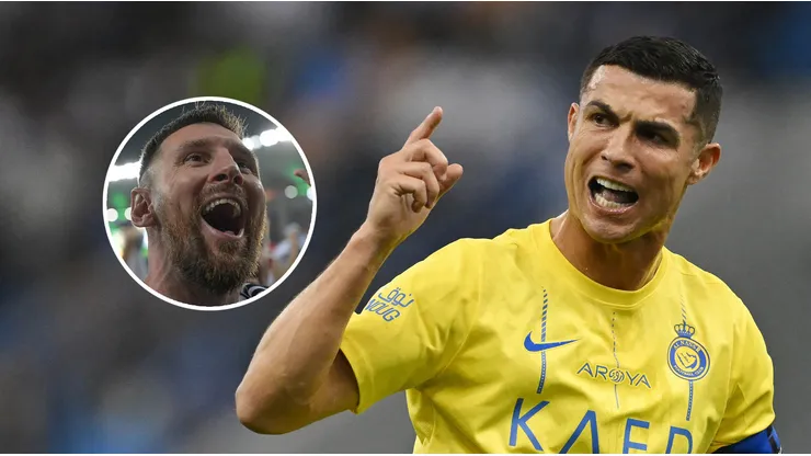 Cristiano Ronaldo volvió a escuchar el nombre de Lionel Messi en Arabia Saudita y tuvo una reacción muy particular.