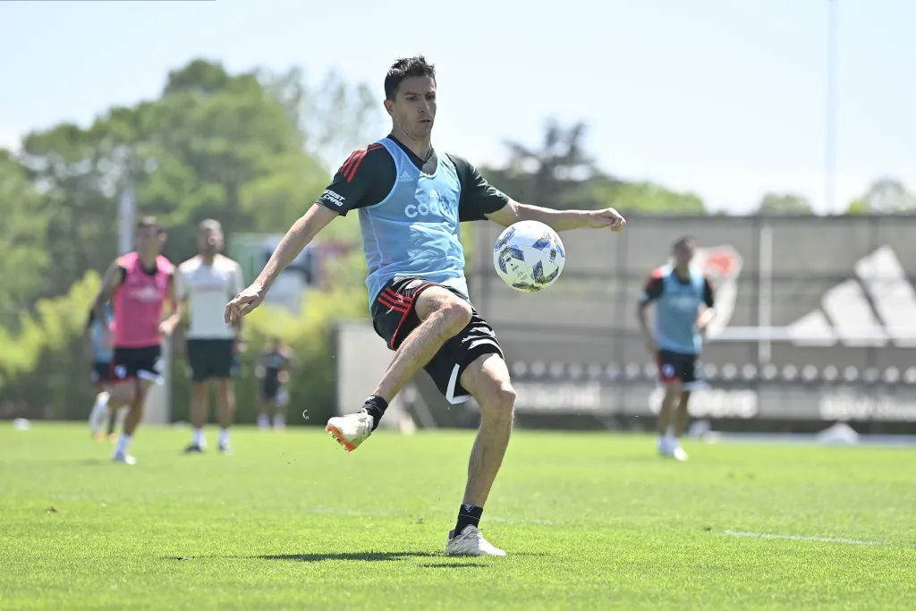 Nacho sería titular ante Belgrano. (Foto: River)