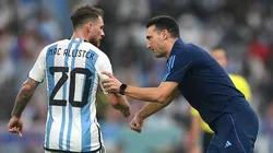 Mc Allister recordó una frase premonitoria de Scaloni en el Maracaná.
