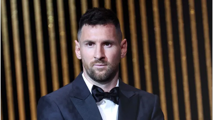 PARIS, FRANCE - OCTOBER 30: Lionel Messi attends the 67th Ballon D'Or Ceremony at Theatre Du Chatelet on October 30, 2023 in Paris, France. (Photo by Pascal Le Segretain/Getty Images)