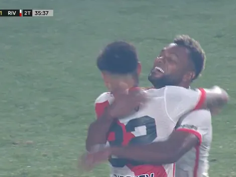 VIDEO | Ruberto sentenció el triunfo de River con un golazo de otro partido