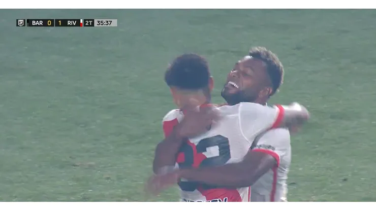 VIDEO | Ruberto sentenció el triunfo de River con un golazo de otro partido
