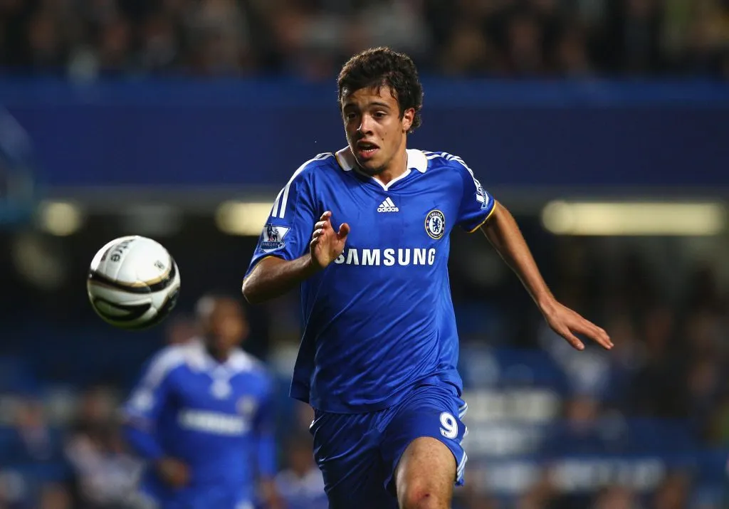 Di Santo con la camiseta de Chelsea, 2008. (Foto: Getty)