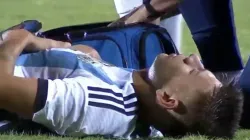 Claudio Echeverri sufrió un dolor en el pecho