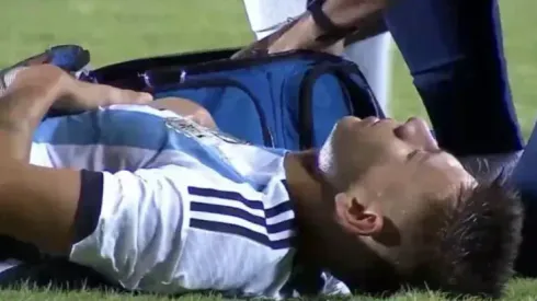 Claudio Echeverri sufrió un dolor en el pecho