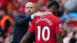 Ten Hag fue contundente cuando le preguntaron por Rashford