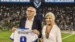 El Virrey fue homenajeado en el José Amalfitani.