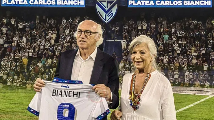 El Virrey fue homenajeado en el José Amalfitani.