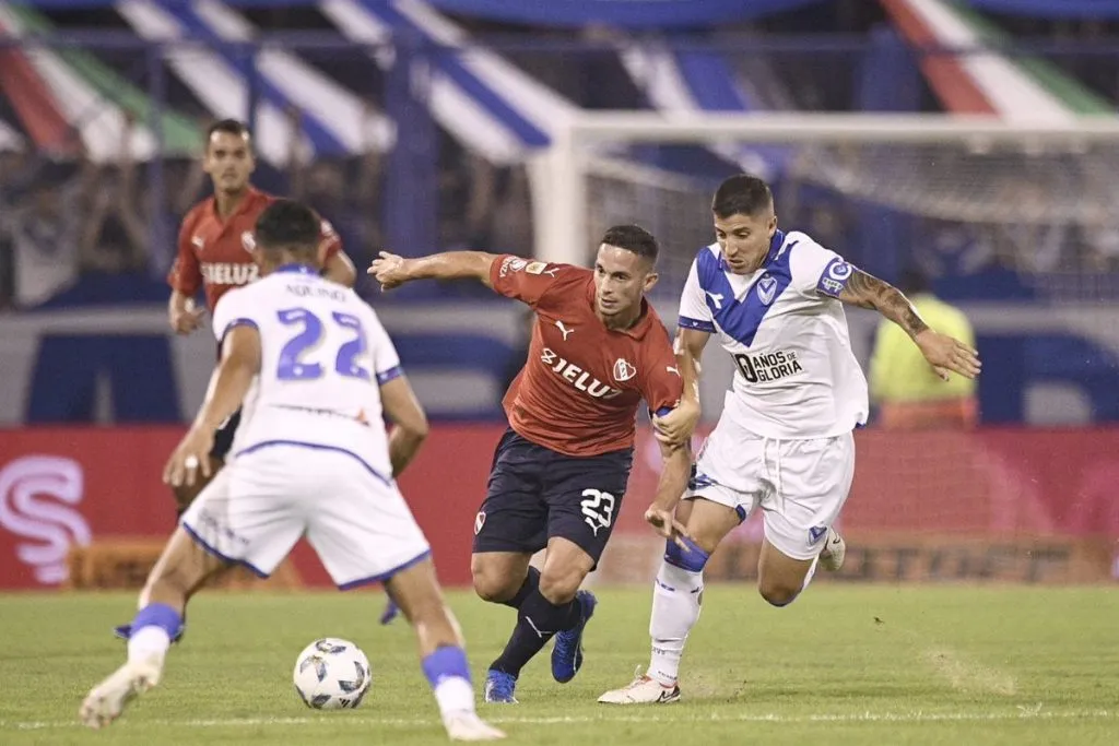 Vélez e Independiente chocaron en Liniers. (Foto: Independiente)