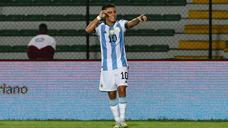VIDEO | Apareció el capitán: Almada, como un goleador, le da el triunfo parcial a Argentina