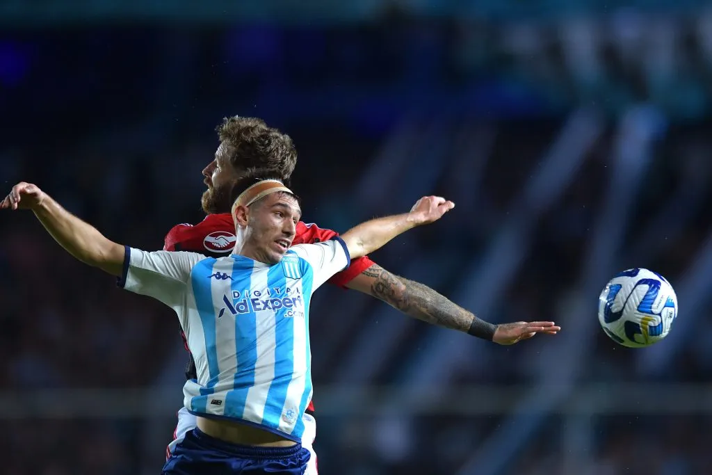 Facundo Mura, el lateral de Racing que quiere Defensa y Justicia. (Getty Images)