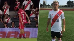 Santiago Montiel jugó en River y le gritó el gol a la hinchada.