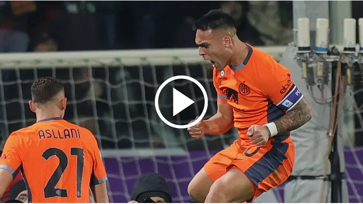 Gol récord de Lautaro en Inter.