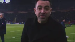 Xavi y su exabrupto frente a la cámara.