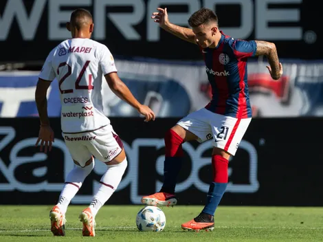 Con una ráfaga de Bou, Lanús amargó a San Lorenzo en su debut en la Copa de la Liga