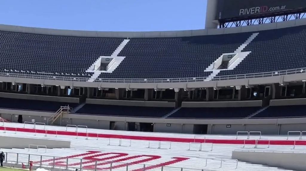 La tribuna Sívori del Monumental