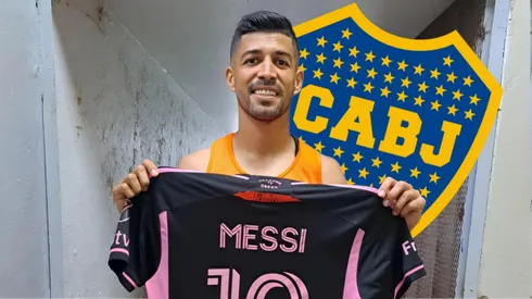 El salvadoreño que se llevó la camiseta de Messi dijo ser fanático del Xeneize.