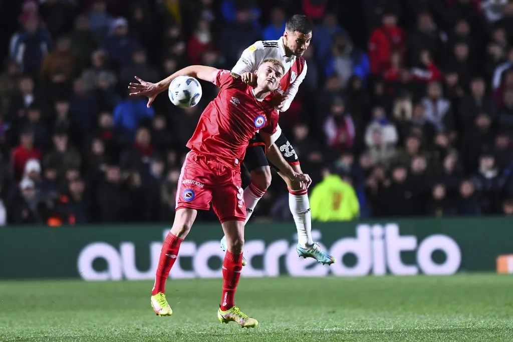 River y Argentinos se enfrentan en la Copa de la Liga. (Foto: Getty).