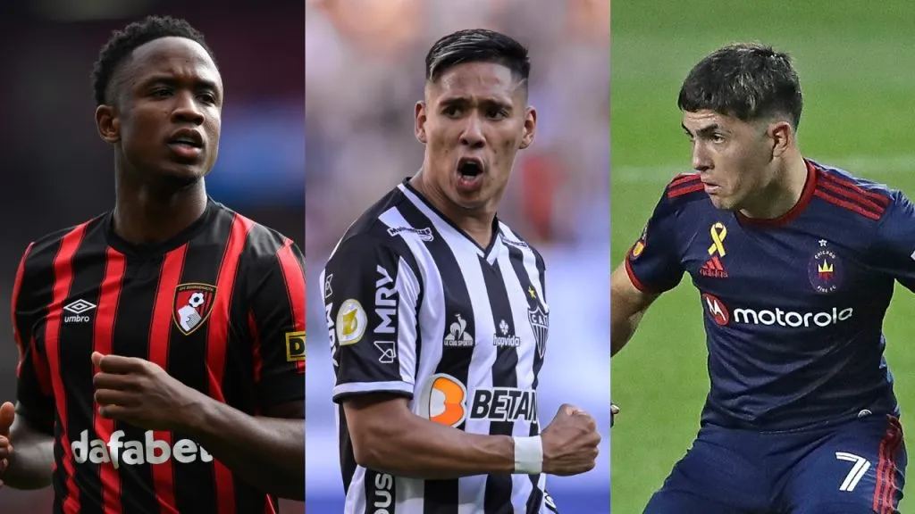 Sinisterra, Zaracho y Aliseda, las últimas opciones de la IA (Getty Images).