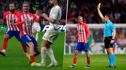 El VAR informó sobre el pisotón de Rodrigo De Paul a Dani Carvajal, pero el árbitro no lo expulsó. Getty Images.