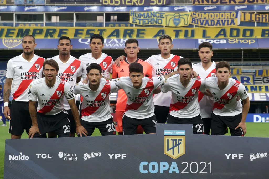 El Superclásico en La Bombonera, el único partido de Leo Díaz en River. (Foto: Getty Images)