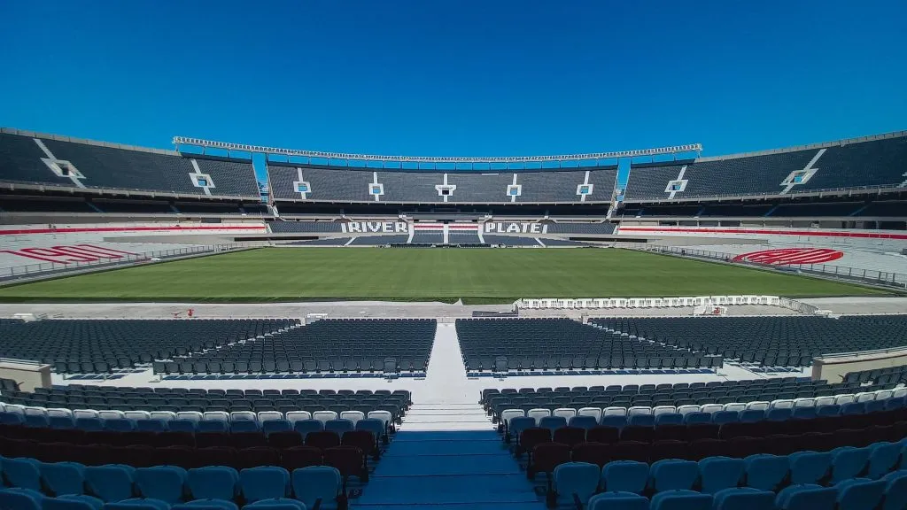 Así está el Monumental. (Foto: Prensa River).