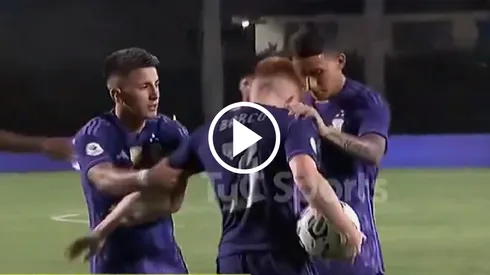 Almada habló sobre el cruce con Barco.