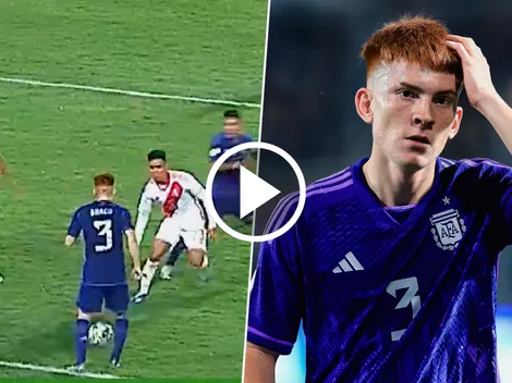 VIDEO | Pisada y caño: la jugada de crack de Barco ante Perú que se hizo viral